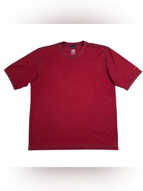 Vintage Y2K Nike ACG Base Layer Shirt Mens Large Crimson Dri-Fit Hiking Gorpcore